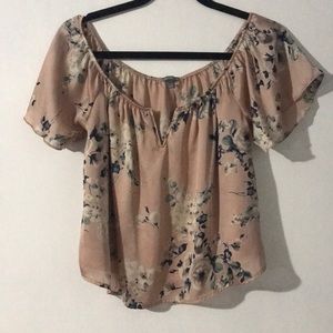 Silky Off-Shoulder Top